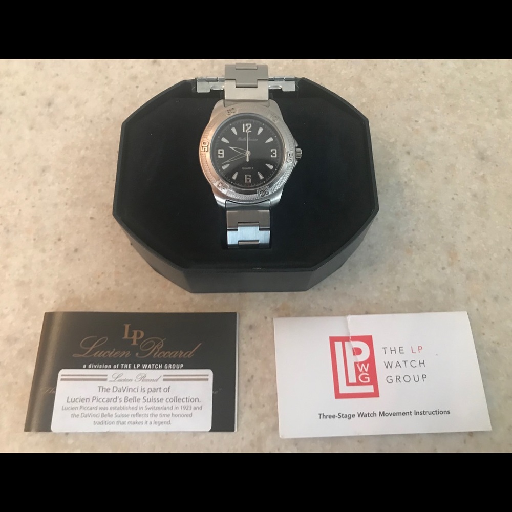 Lucien Piccard Men’s Stainless Steel Watch